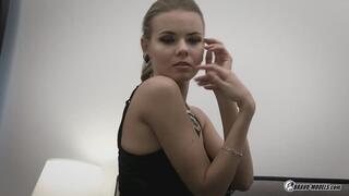 Kate Jones X002 - Nude glamour model in bed