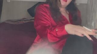 Smoking Boots Bbw Goddess – High Thigh Boots, Slow Tease & Self-Fucking