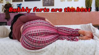 Bubbly farts are the best