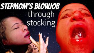Stocking on Stepmother's Head, Spitting, Dirty Talk, Blowjob
