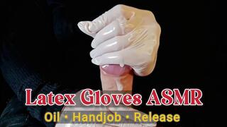 ASMR Latex Gloves Handjob & Cum on Gloves