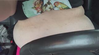 FAT TALK- Huge SSBBW Can Barely Fit In Her Car