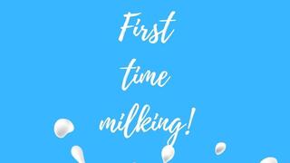 First Time Milking with Mistress