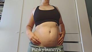 Hiccups & bloated belly