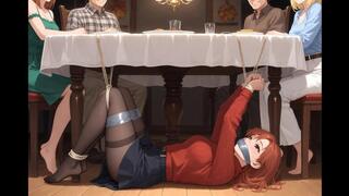 Bondage Confessions #524: Tied and Teased Under the Feast