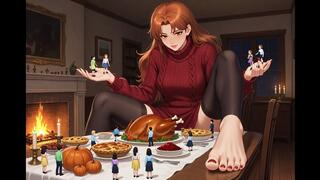 Giantess Confessions #71: Thanksgiving Tiny Torments