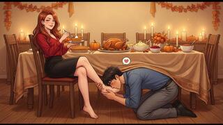 Foot Worship Confessions #68: My Step-Son's Humiliating Holiday Foot Punishment