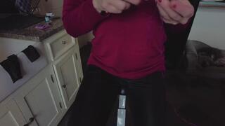 Mein Mann zwingt mich zum Sport...