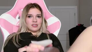 I love creaming all over this HUGE 11 inch BBC