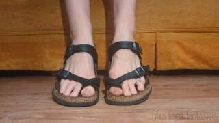 Playing with sticky marshmallow goo in my Birkenstocks *discounted replay in case you missed it*