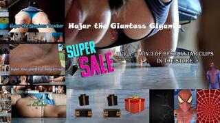 Hajar Bundle: 4 best Epic Giantess Clips for 1 Price