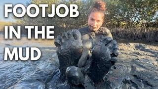 Filthy FJ in the Mud - Teaching Your GF How to Give a Muddy Footjob