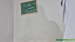 FARTING AND BURPING IN THE STUDENT'S FACE - FULL MOVIE