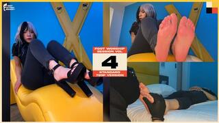 Asian High School Beauty Gets Her Feet Devoured & Adored, Feet Licking & Toe Sucking Treatment - ASMR FOOT WORSHIP SOUNDS - FOOT WORSHIP SESSION VOL 4 - AIKO - EXTENDED - 1080P