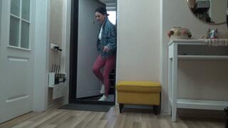 return home with a sprain a