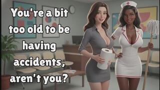 Diapered at the doctor's office (cute version) | ABDL audio