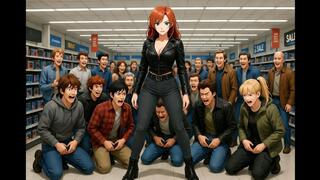 Ballbusting Confessions #14: Black Friday Nutcracker Queue Justice