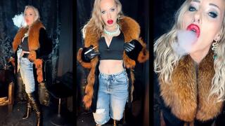 Your sexy Addicted Aunt try to make you her boy