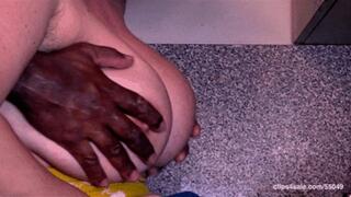 BIG BOOB BETSY BIG TITS GROPED WHILE WASHING DISHES by EX-BF restaurant manager , overalls falling down BBW ENF : UNCENSORED : REDUX: 1024p HD wmv