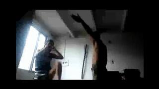 Martial Arts Front Kick to the Face – Controlled Real Impact Demo