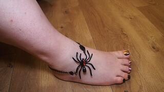 BBW feet worship #16