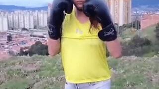 Urban High-Kick POV – AdaLoveKick’s Power Strikes to the Camera