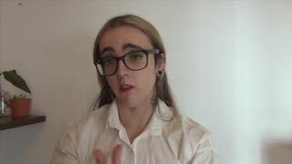 POV your trans stepmom shows you her body