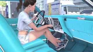 Olsmobile Tornado Template - Yasmine in Camo Sneakers 1080p