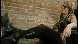 Liberty's Sweaty Feet Humiliation - (Full HD 1080p Version)