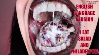 ENGLISH LANGUAGE VERSION - I EAT SALAD AND PHILADELPHIA