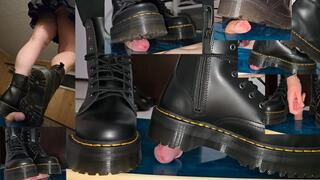 Marys Plateau Doc Martens Jadon Extrem and hard Tourture for Slaves Cock - Part 1