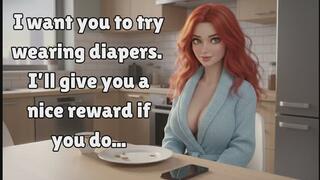 Psycho tinder date wants to age regress you (blowjob version) | ABDL audio