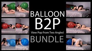 Dual Angle Balloon Blow2Pop Bundle Red Blue Green 17 inch B2P - Kylie Jacobs - MP4 1080p HD