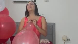 Blow to pop crystal red