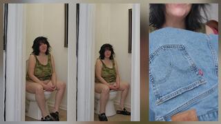 Sunday Wake Up Detox And Feeding Using Levi's Jeans As A Serving Platter