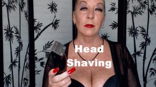 Head Shaving My Dominance your Submission Goddess Natasha HD (WMV)