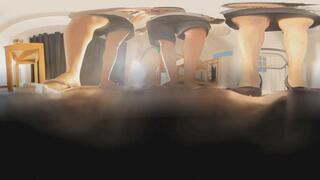 6K ERER Tony MIXUE humiliates, crushes and mocks dwarfs 360VR