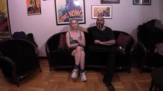 Blonde Riely Reyes gets Frozen 1