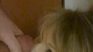 Sexy Grandma is rewarded with a Facial