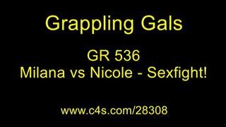 GR 536 Milana vs Nicole - Sexfight! mp4