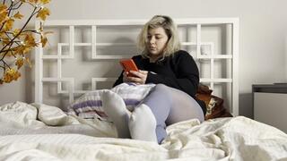 Teasing with smelly socks!