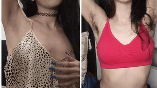 armpits: hairy & shaved