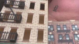 Giantess City Crush and Dildo Ride