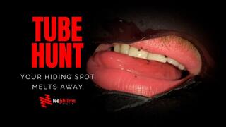 GIANT MAX EATS THROUGH THE TUBE TO REACH YOU POV