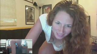 Jeans and White T strip to BJ Show 2012