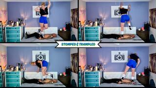 Do You Like My Converse? - Goddess Rapture Punishes Her Slave with Full Weight Trampling, Stomping, Foot Humiliation, and Butt Drops For Calling Her New Shoes Ugly - UltraHD (MP4)