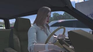 Dodge Caravan Cranking Template - Paige in Slingback Pumps 1080p