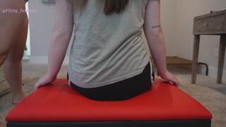 Goddess Vicky & Bunny's Unstoppable Smother Session Life as a Human Chair - Uncut video