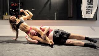 Fantasy Wrestling with Scissors and Punching