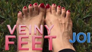 Veiny Feet JOI